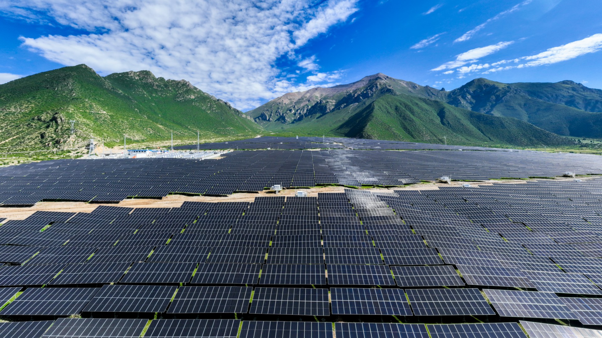 西藏墨竹工卡扎雪<br>100MW牧光互补项目