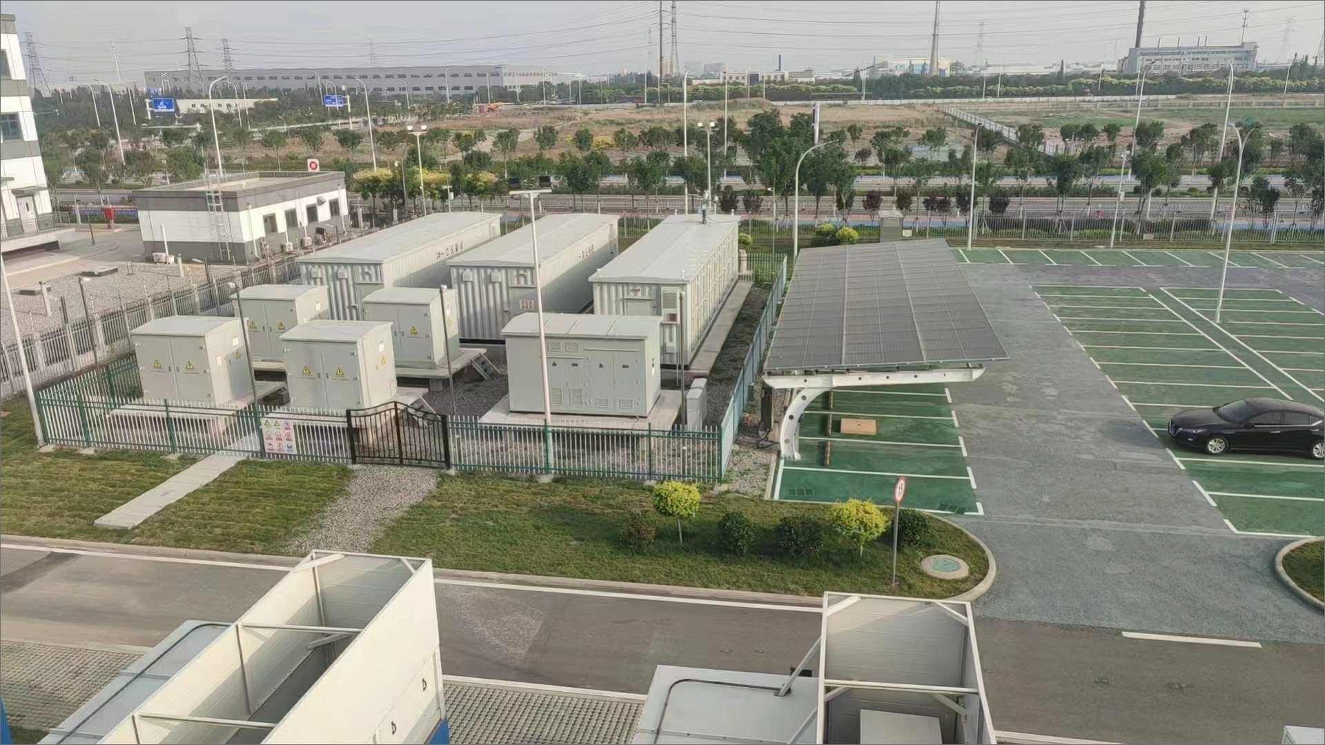 腾讯光储充一体化电站