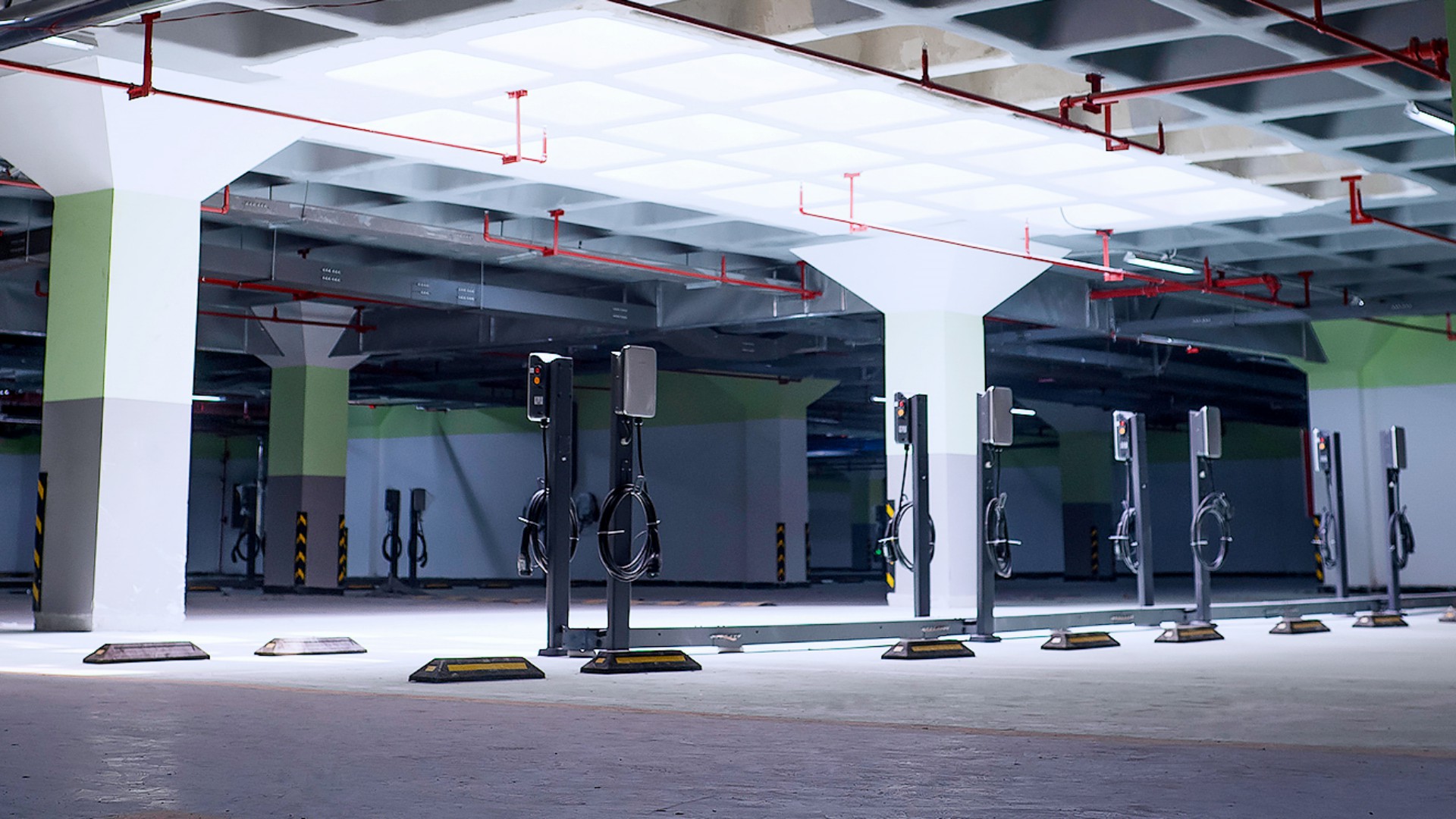 山东充电示范小区交流桩一期项目