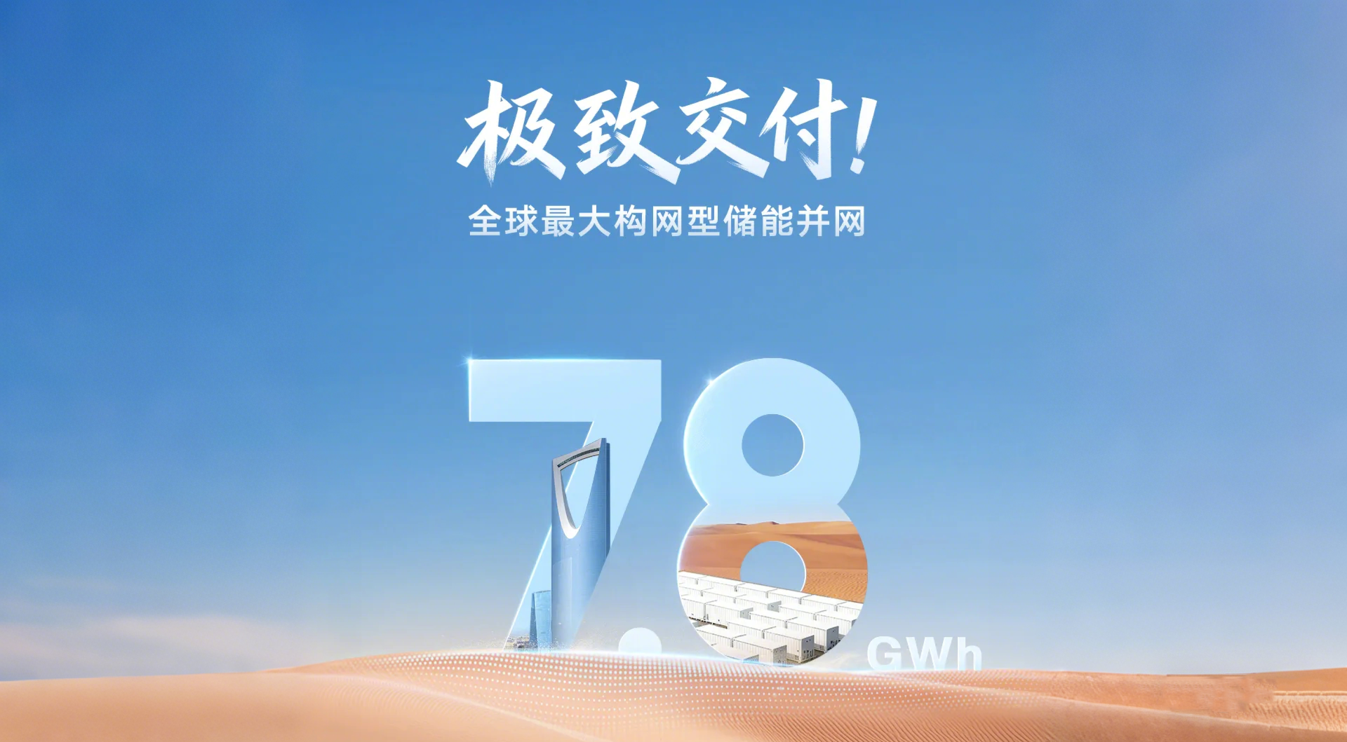 极致交付！全球最大构网型储能并网