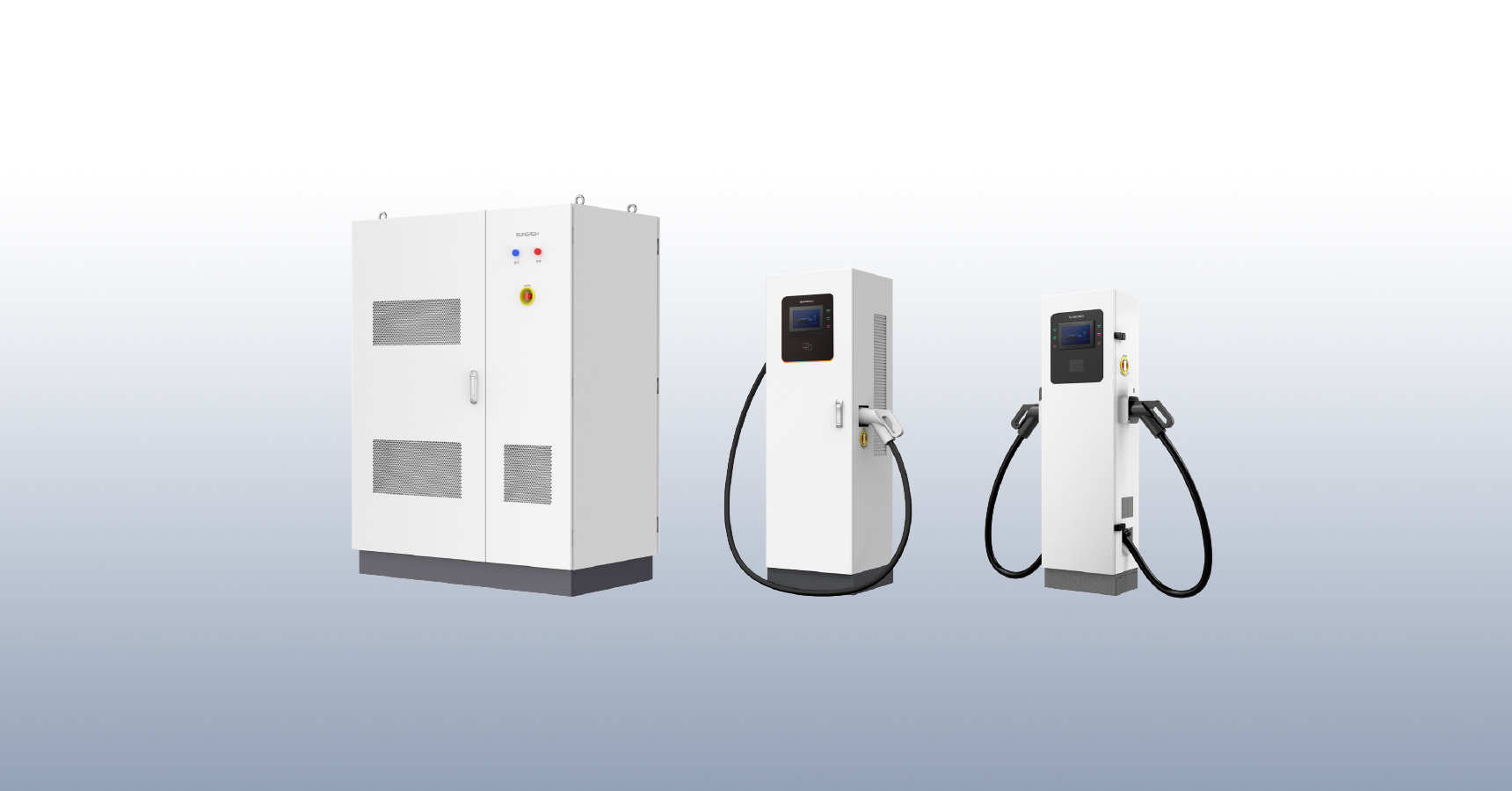 独创聚能环全柔性动态功率分配，最大化功率利用率，快充与液冷超充终端灵活搭配，平滑升级。