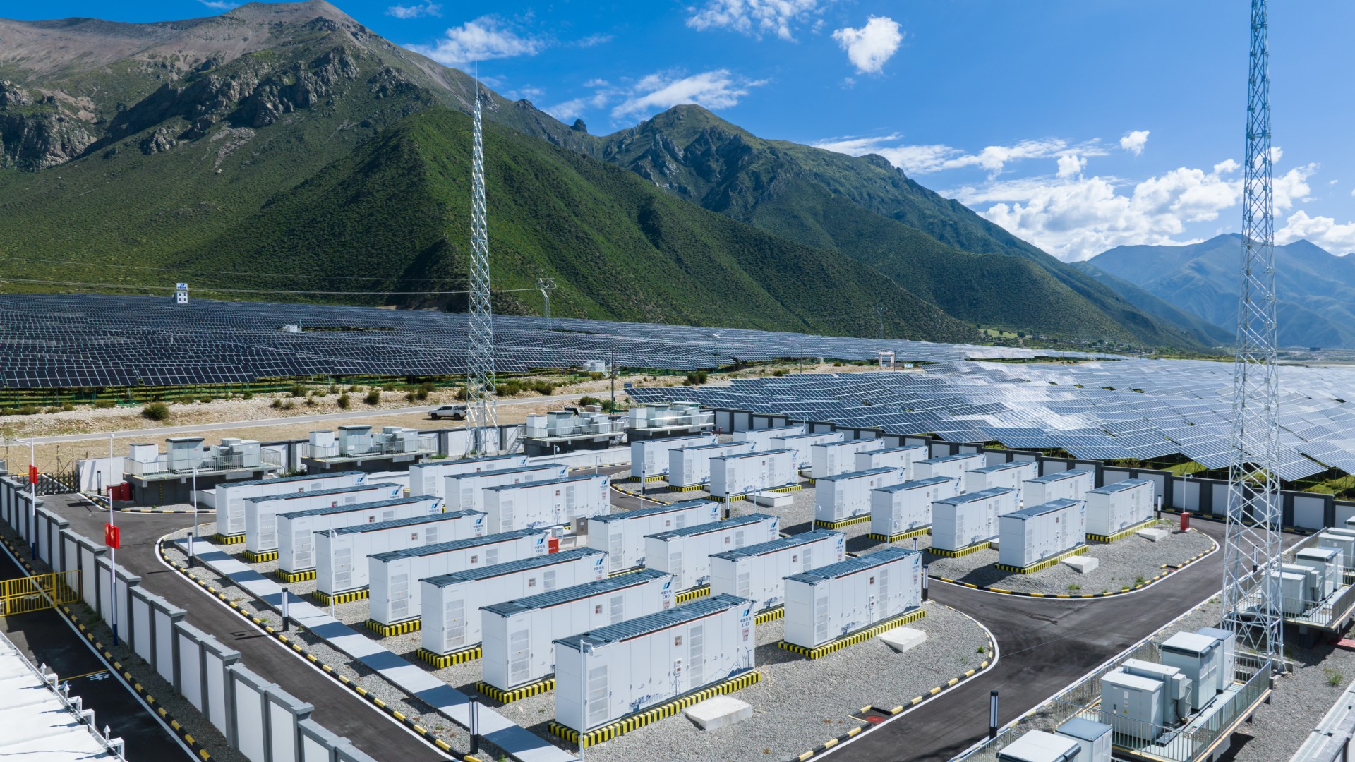 西藏墨竹工卡扎雪100MW、 20MW/100MWh牧光互补光储项目