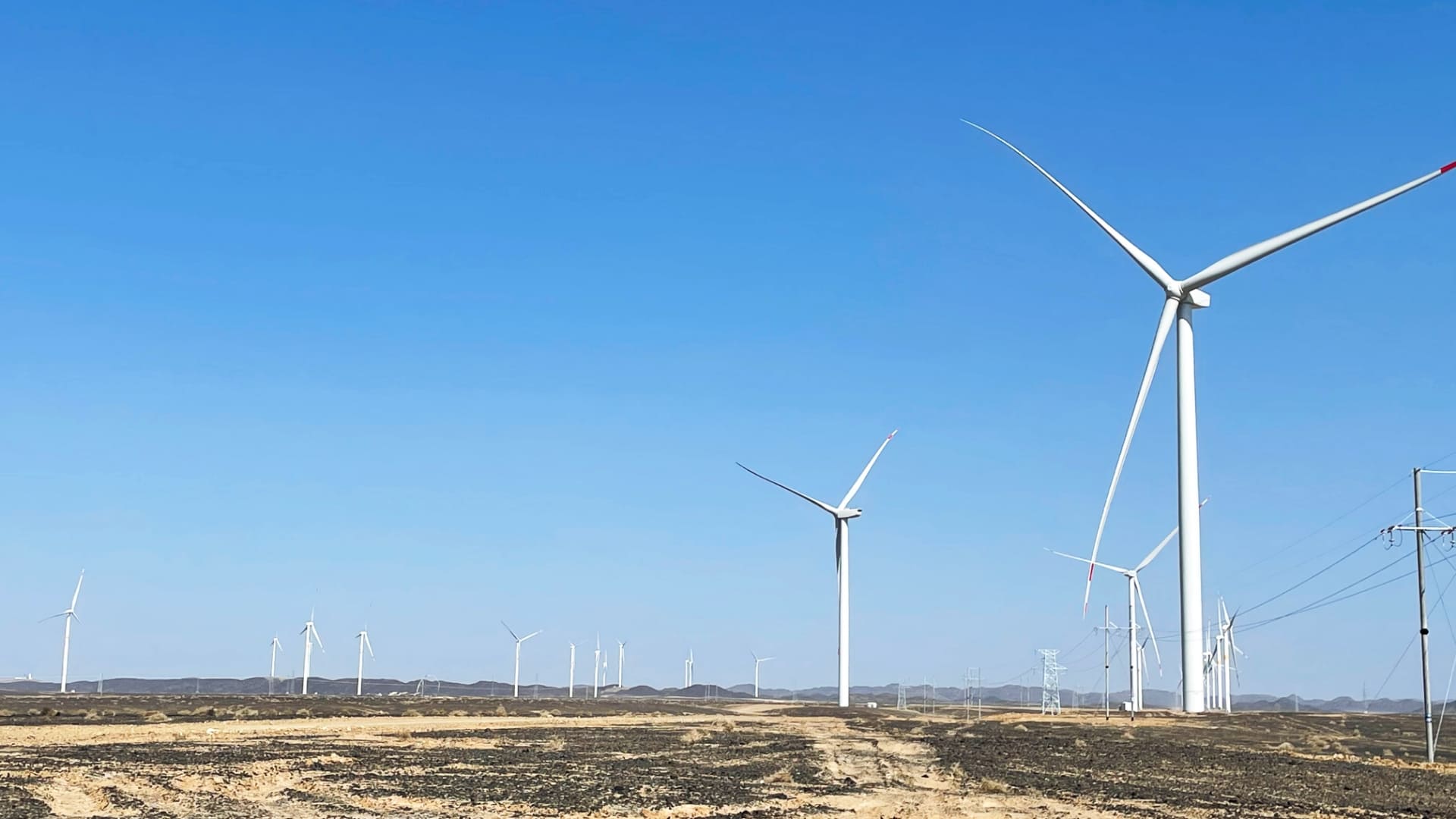 甘肃酒泉瓜州100MW风力发电项目