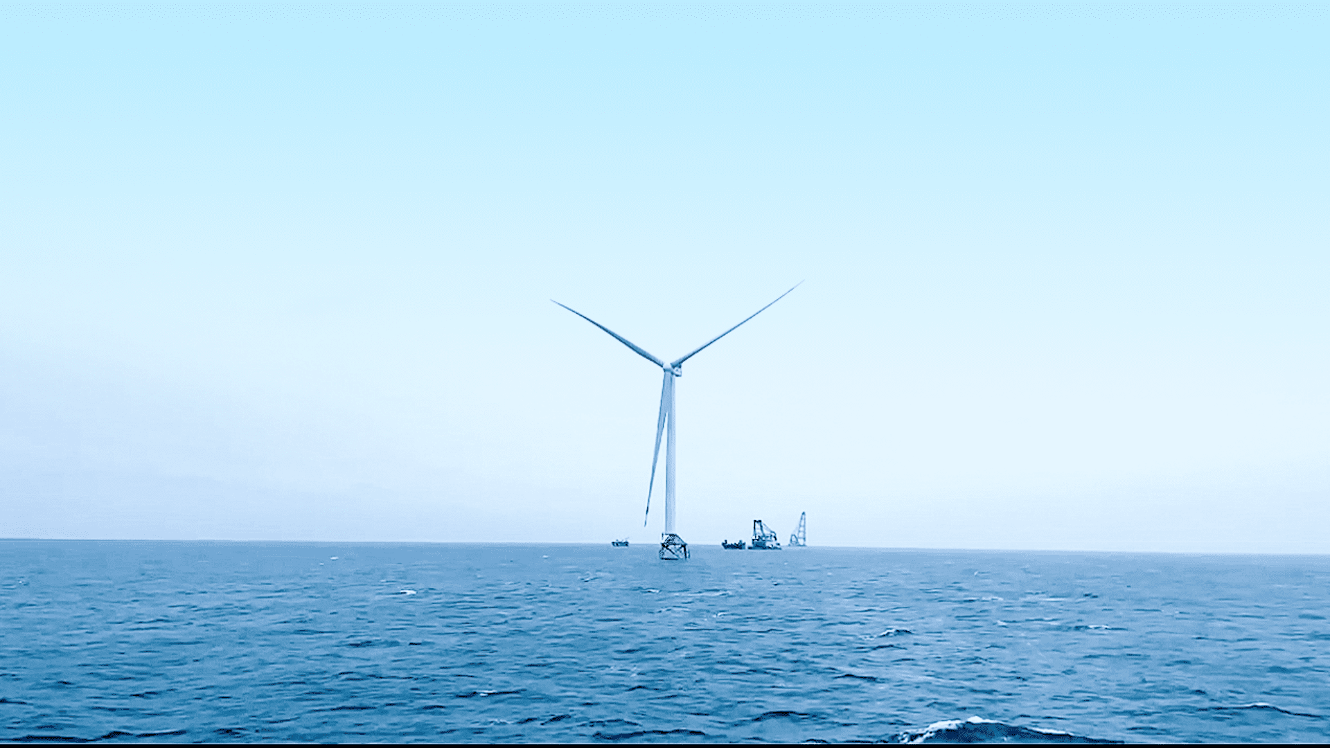 广西防城港海上风电示范项目